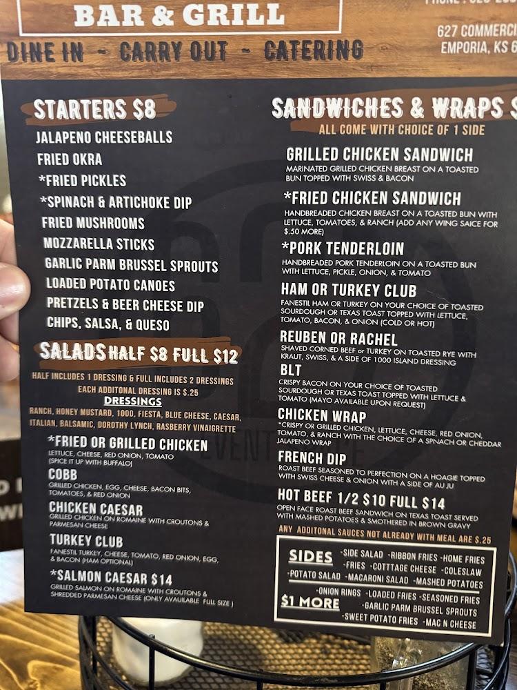 627 Event Space Menu image 3